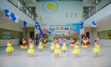 Bài viết trường MN Tam Hưng A hân hoan đón chào năm học mới 2023-2024