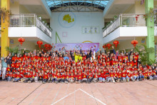 Bài viết trường mầm non Tam Hưng A tổ chức ngày hội thể thao lần thứ nhất năm học 2023-2024
